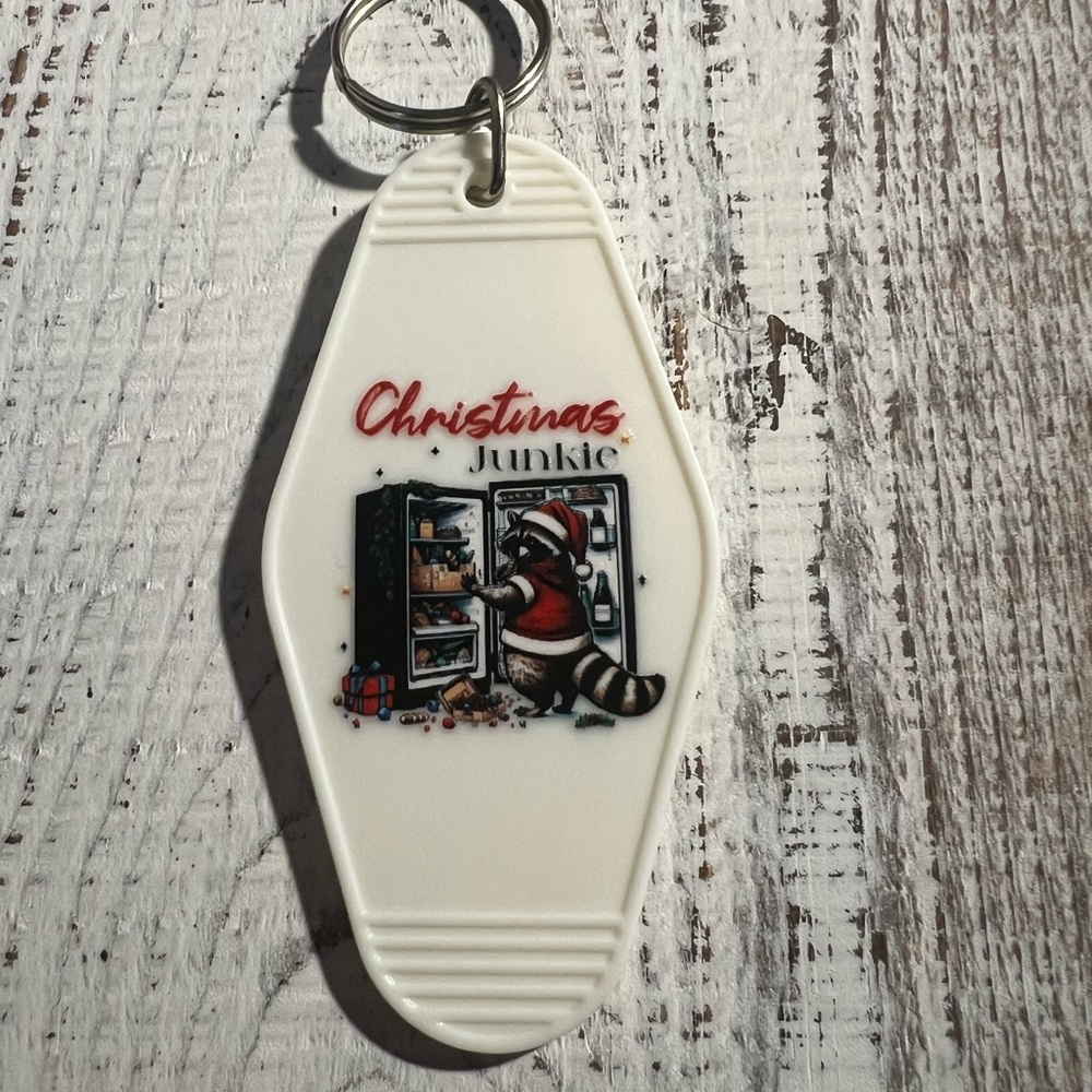 Christmas Junkie Keychain